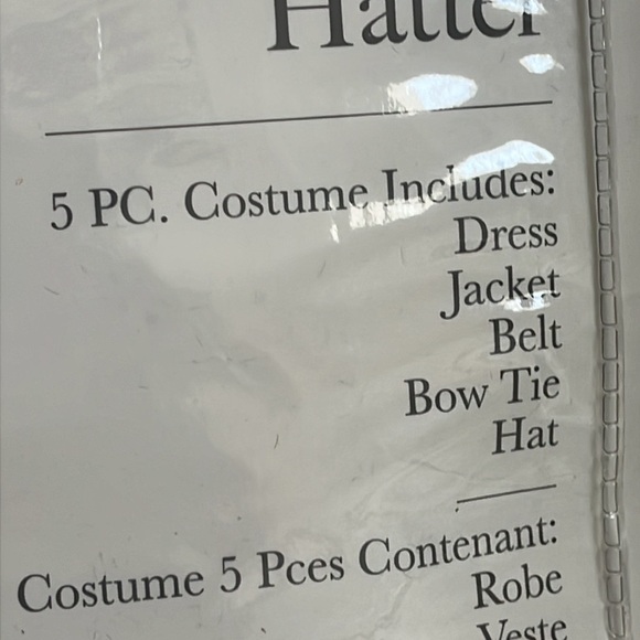 Leg Avenue Mad Hatter Costume Size M - Picture 3 of 4